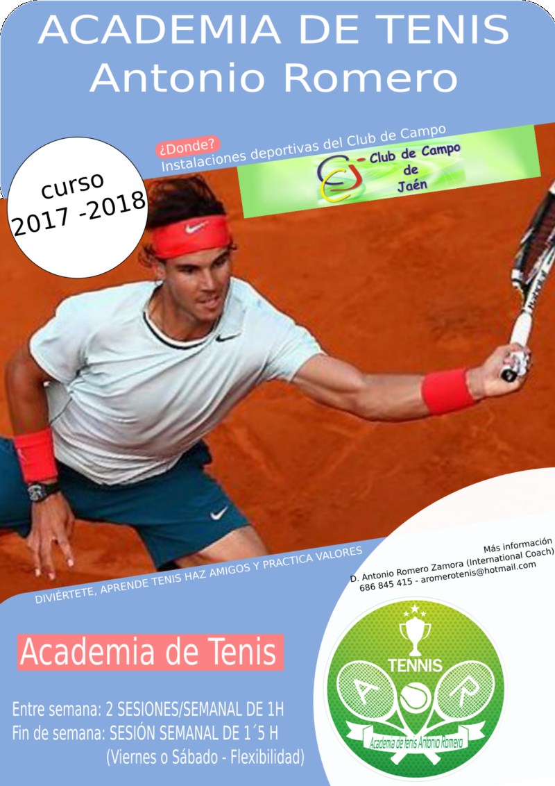 ESCUELA DE TENIS 2017/18